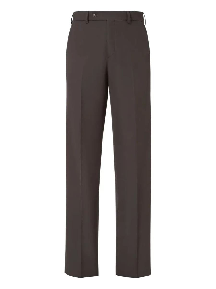 Fendi Cigarette Wool Trousers Clothing