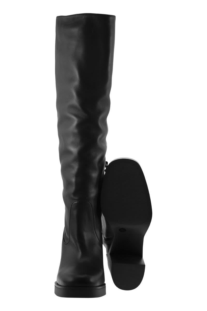 Stuart Weitzman Bethenny 80 - Leather Boot