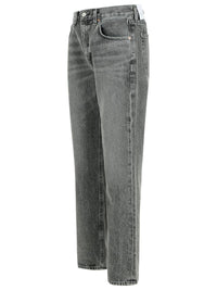 Agolde 'Valen' Grey Denim Jeans