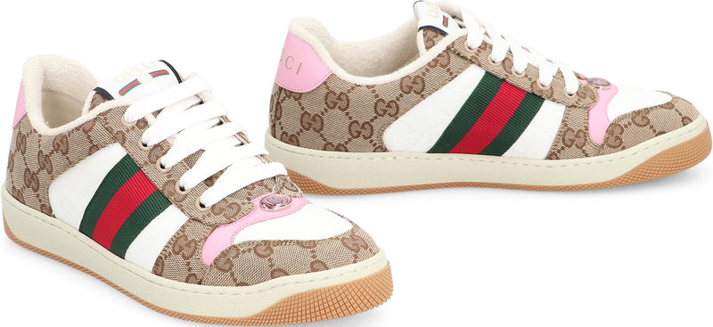 Gucci Screener Low-Top Sneakers
