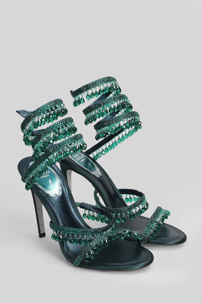 René Caovilla Chandelier Sandals