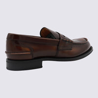 Church'S Brown Leather Loafers