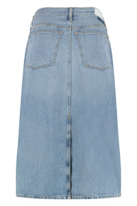 Re/Done Denim Skirt