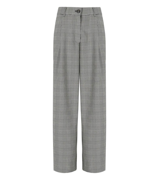 Essentiel Antwerp Invest Grey Wide Leg Pants