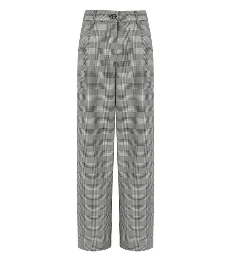 Essentiel Antwerp Invest Grey Wide Leg Pants