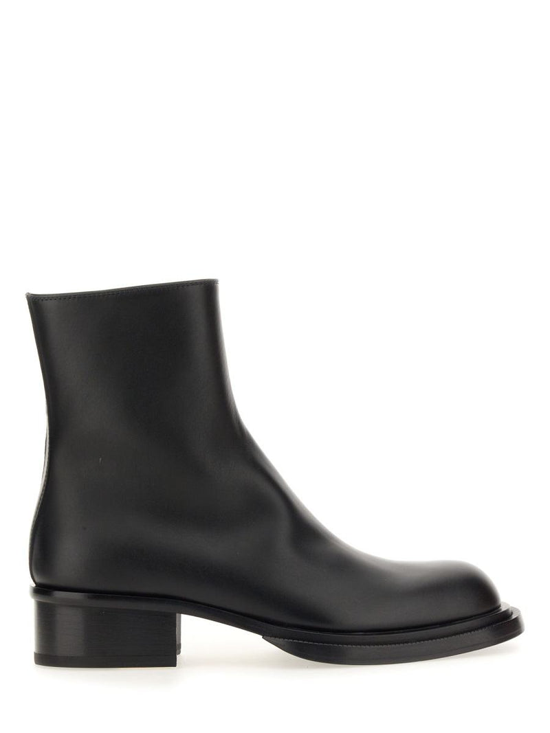 Alexander McQueen Cuban Stack Boot