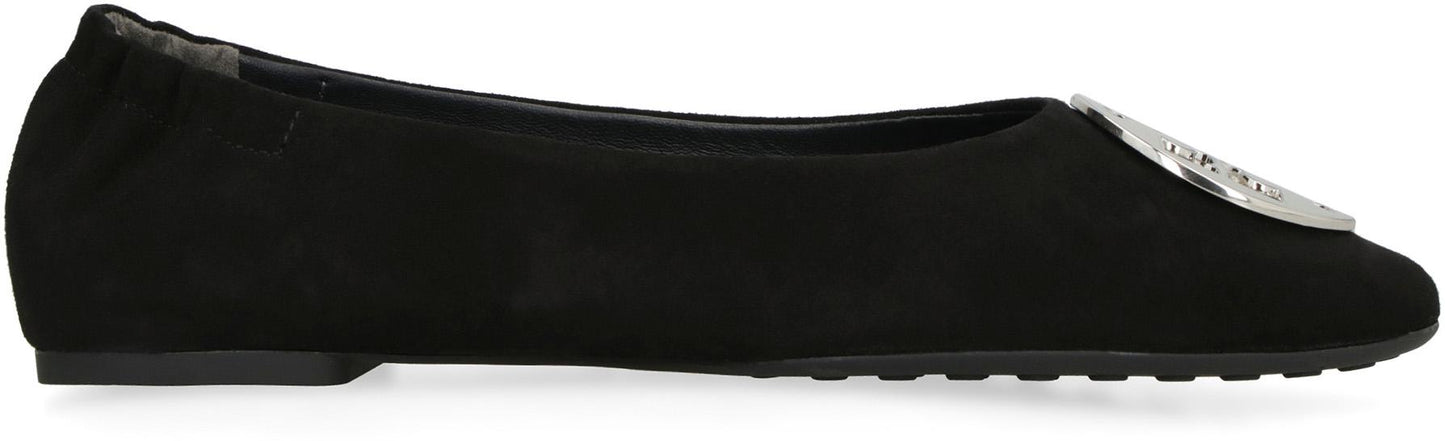 Tory Burch Claire Suede Ballet Flats