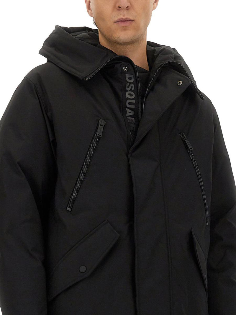 DSQUARED2 Caban Puffer Coat