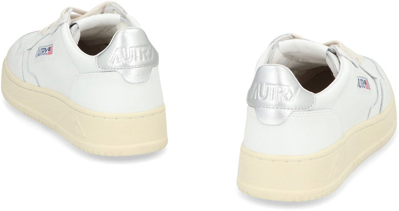 Autry Medalist Leather Low-Top Sneakers