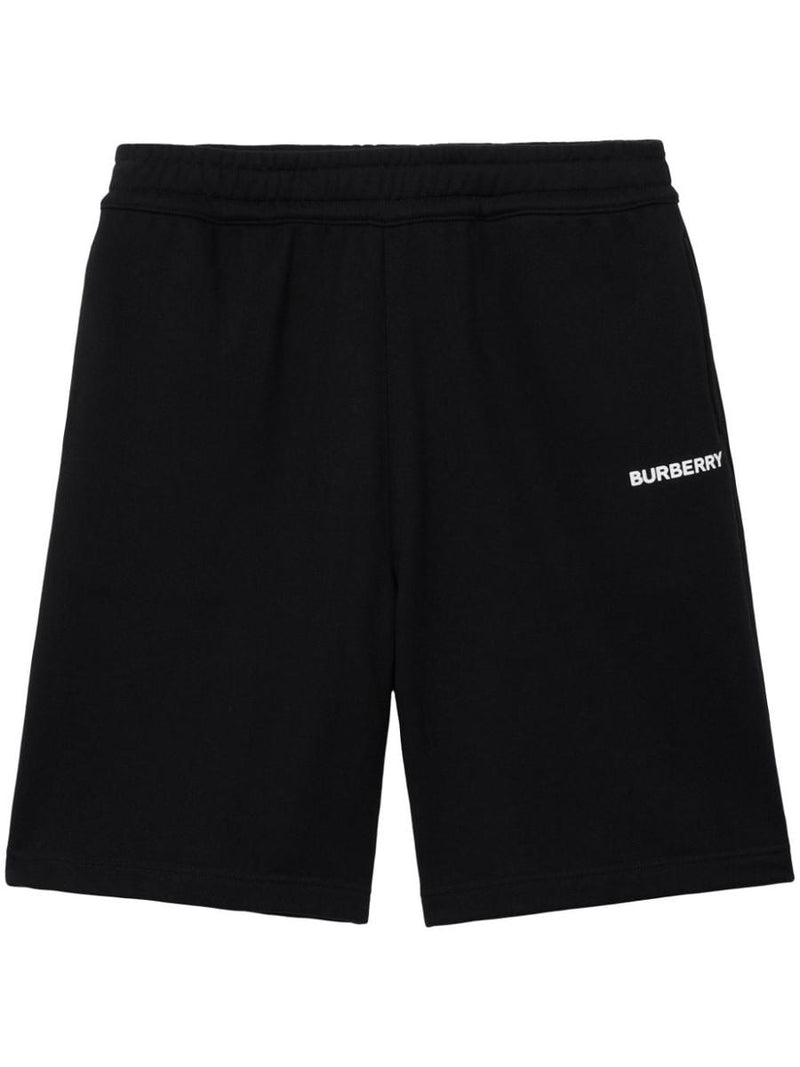 Burberry Logo-Print Cotton Track Shorts