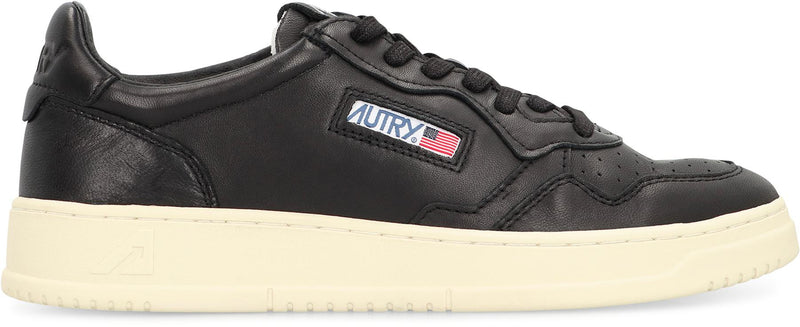 Autry Medalist Leather Low-Top Sneakers