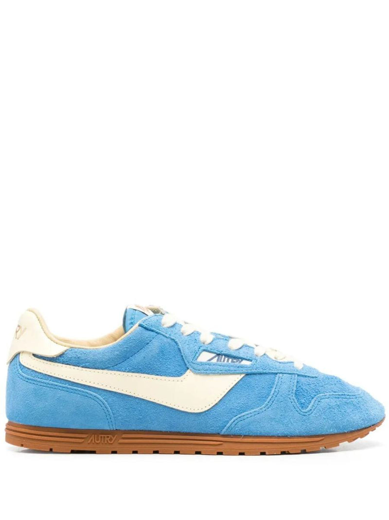 Autry "Windspin Low" Man Suede Leather Sneakers Shoes