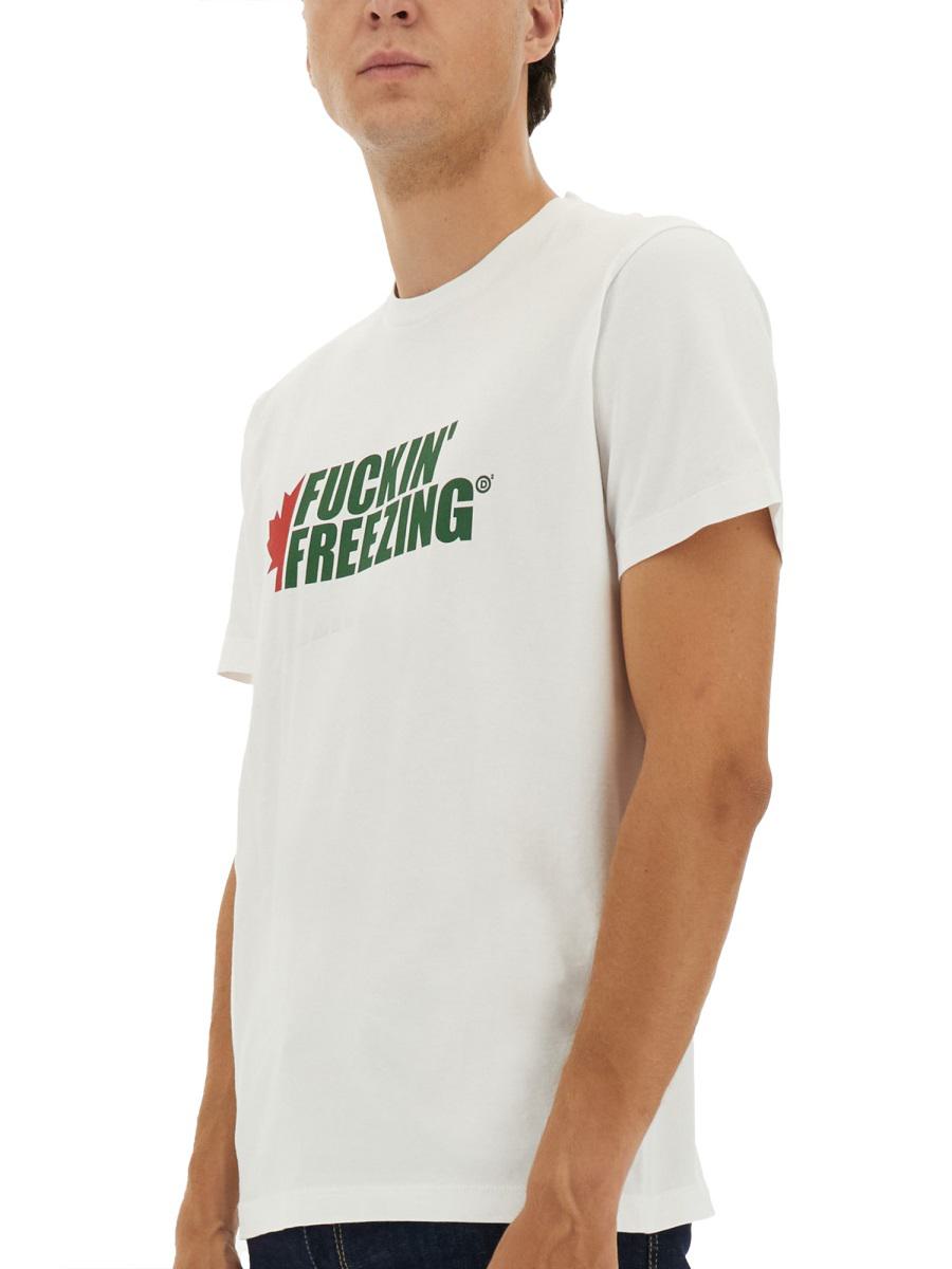 DSQUARED2 T-Shirt With Print