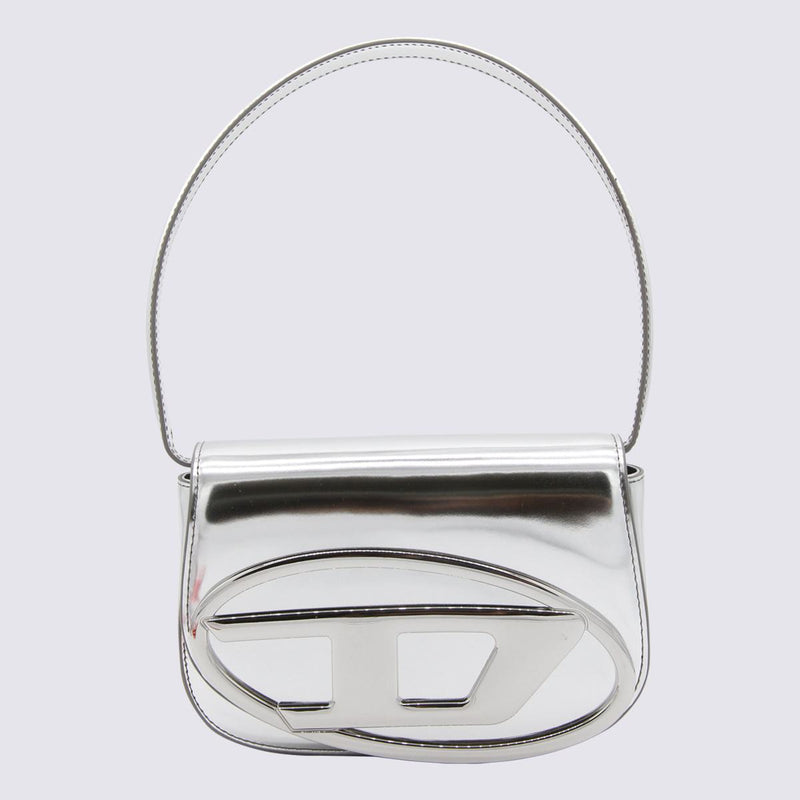 Diesel Silver Metal 1Dr Shoulder Bag