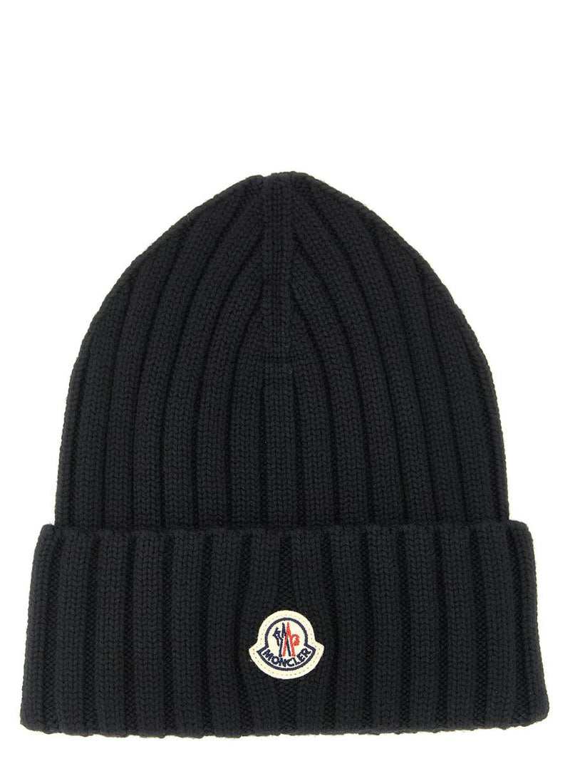Moncler Logo Patch Beanie