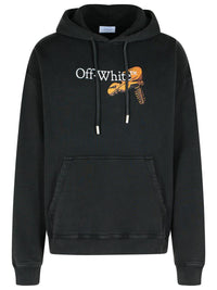 Off-White 'Cupid Arrow' Black Cotton Sweatshirt