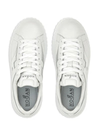Hogan H-Stripes Nappa Leather Sneakers Shoes