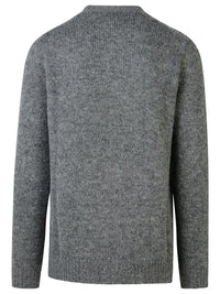 Jil Sander Grey Alpaca Blend Sweater
