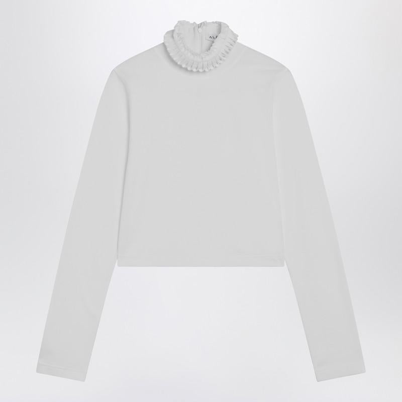 Alaïa Crop T-Shirt Dolcevita