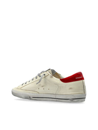 Golden Goose Super Star Nappa Upper Leather Star Nabuk Heel Metal Lettering