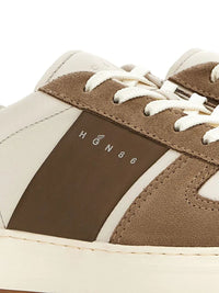 Hogan H-Tv Suede And Nappa Leather Sneakers Shoes