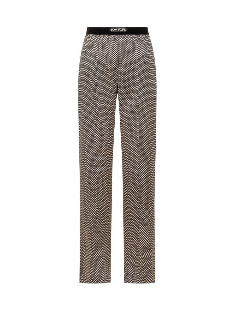Tom Ford Pants With Polka Dot Print