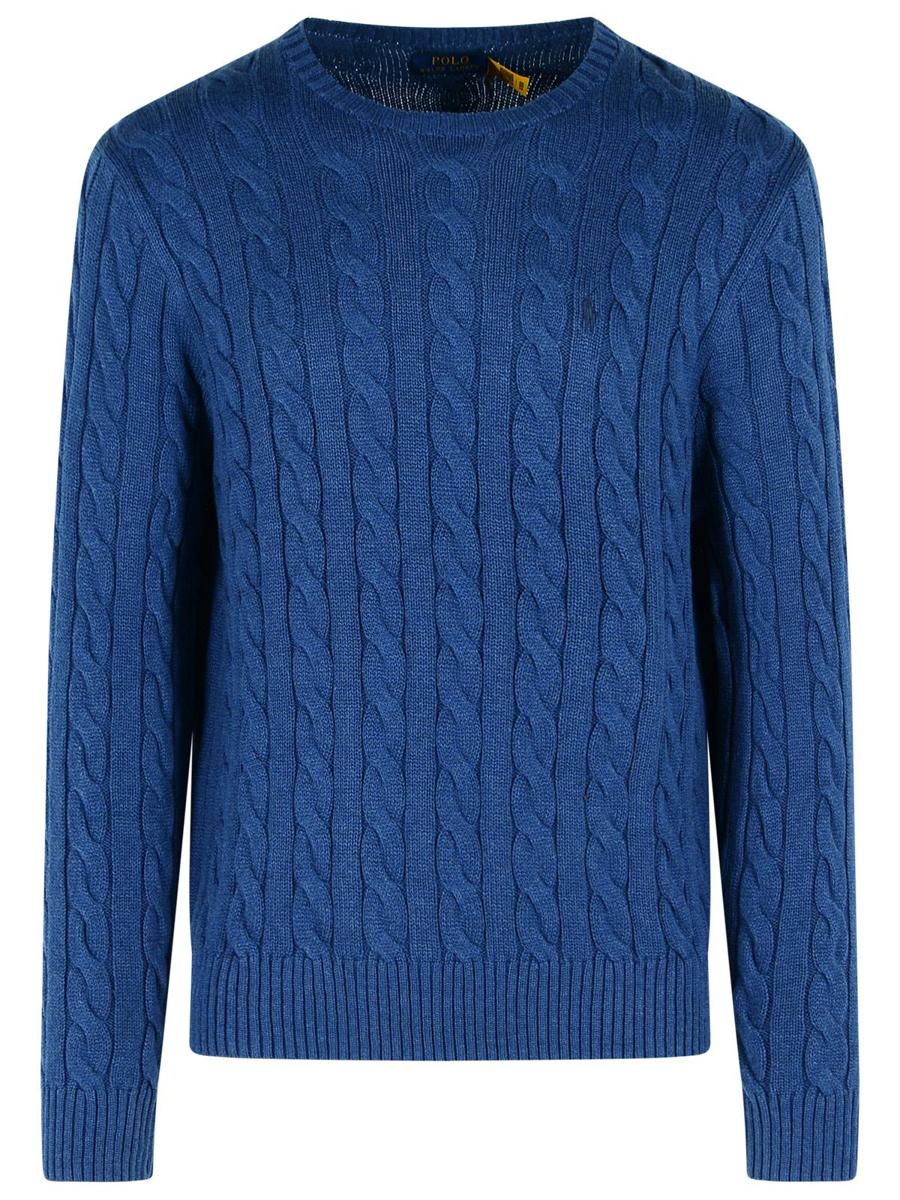 Polo Ralph Lauren Blue Cotton Sweater