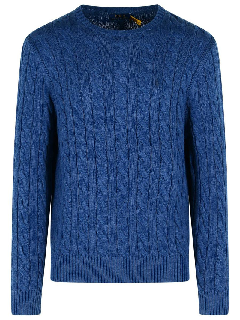 Polo Ralph Lauren Blue Cotton Sweater