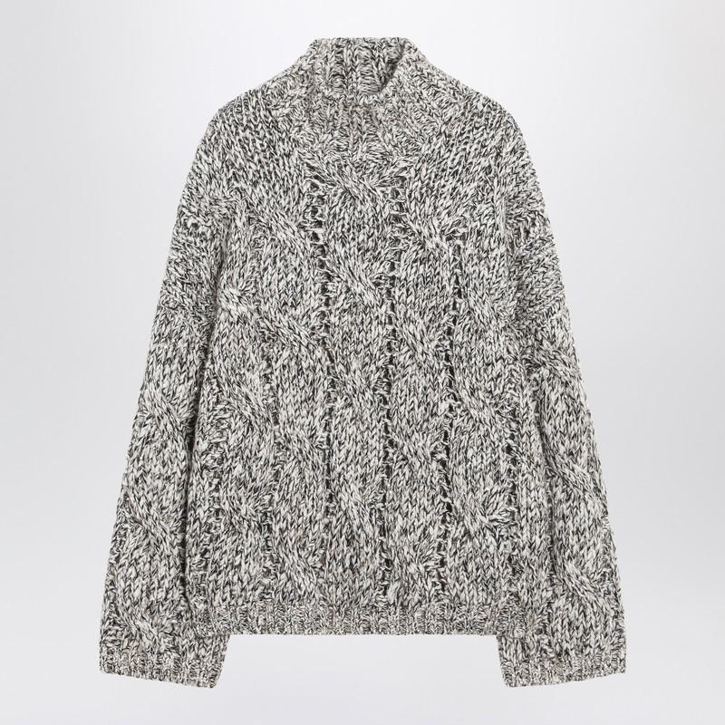 Brunello Cucinelli Dazzling Chiné Cashmere-Blend Sweater