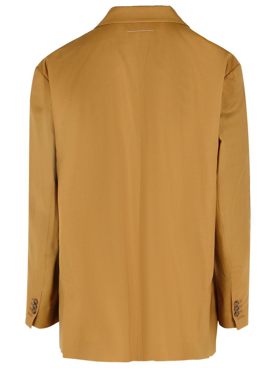 MM6 Maison Margiela Beige Wool Blazer