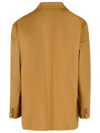 MM6 Maison Margiela Beige Wool Blazer
