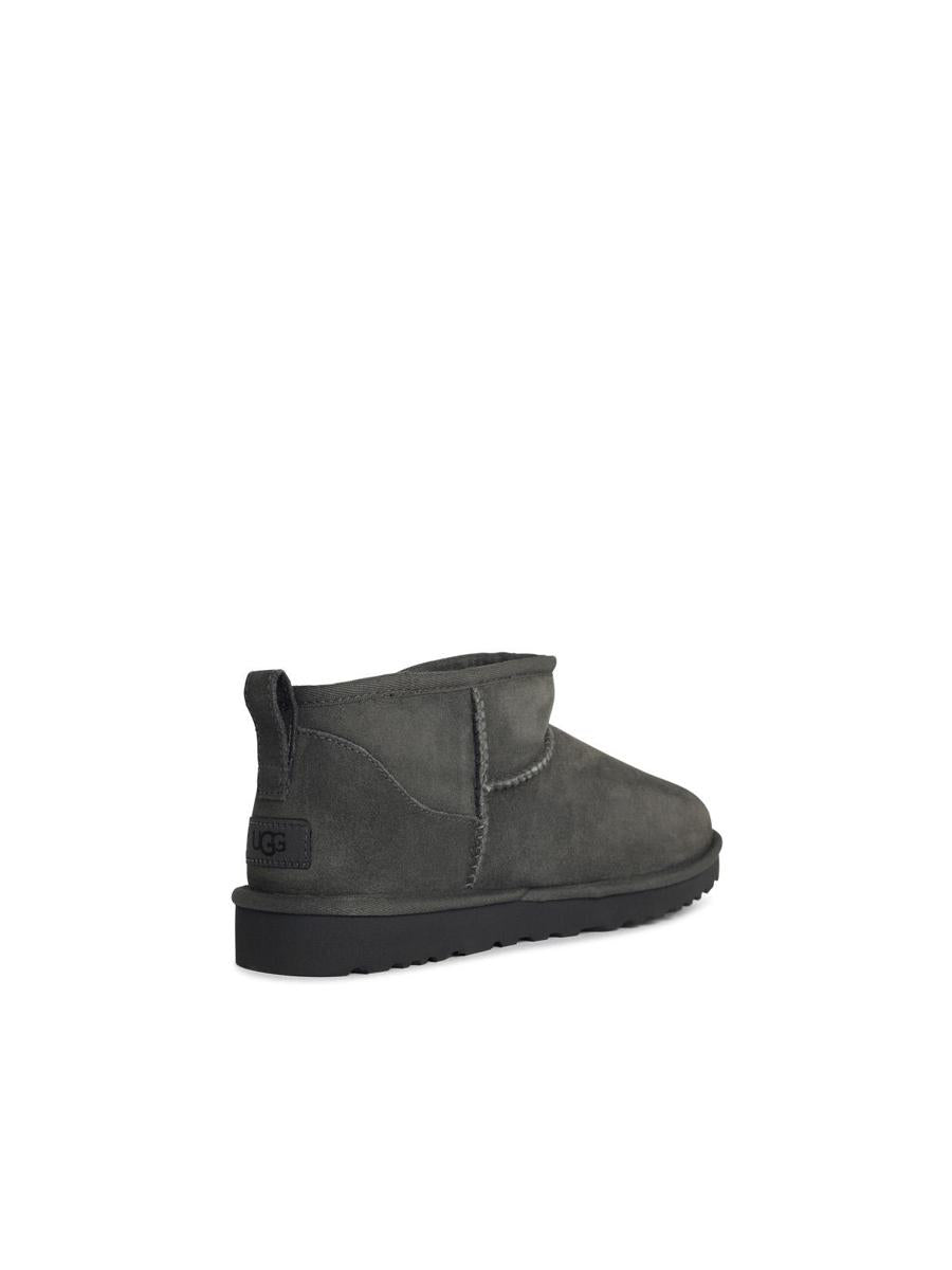 UGG 'Classic Ultra Mini' Grey Suede Boots