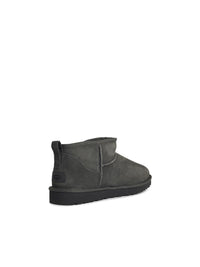 UGG 'Classic Ultra Mini' Grey Suede Boots