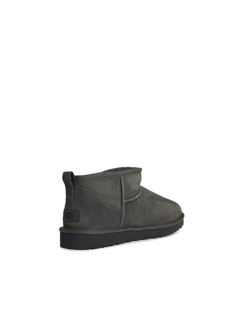 UGG 'Classic Ultra Mini' Grey Suede Boots