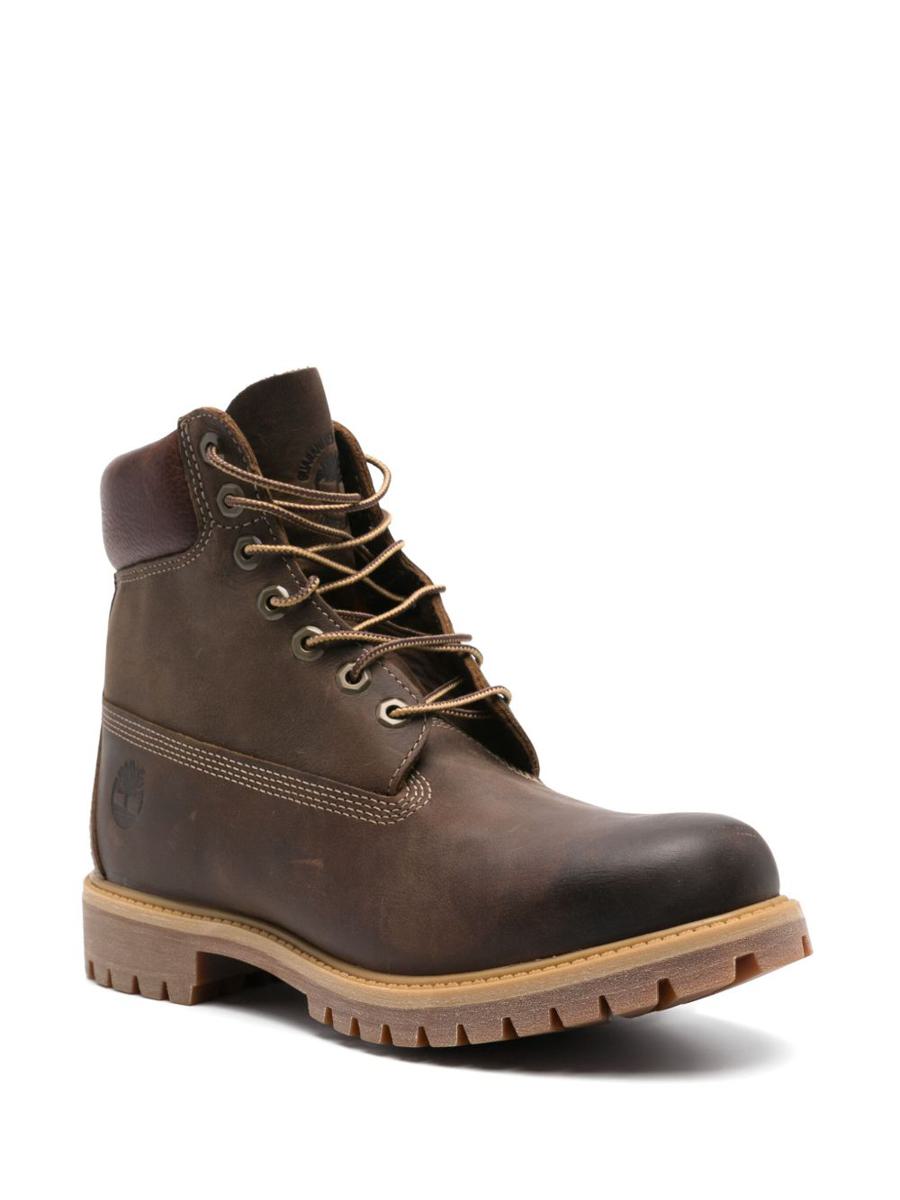 Timberland Brown Logo Boots