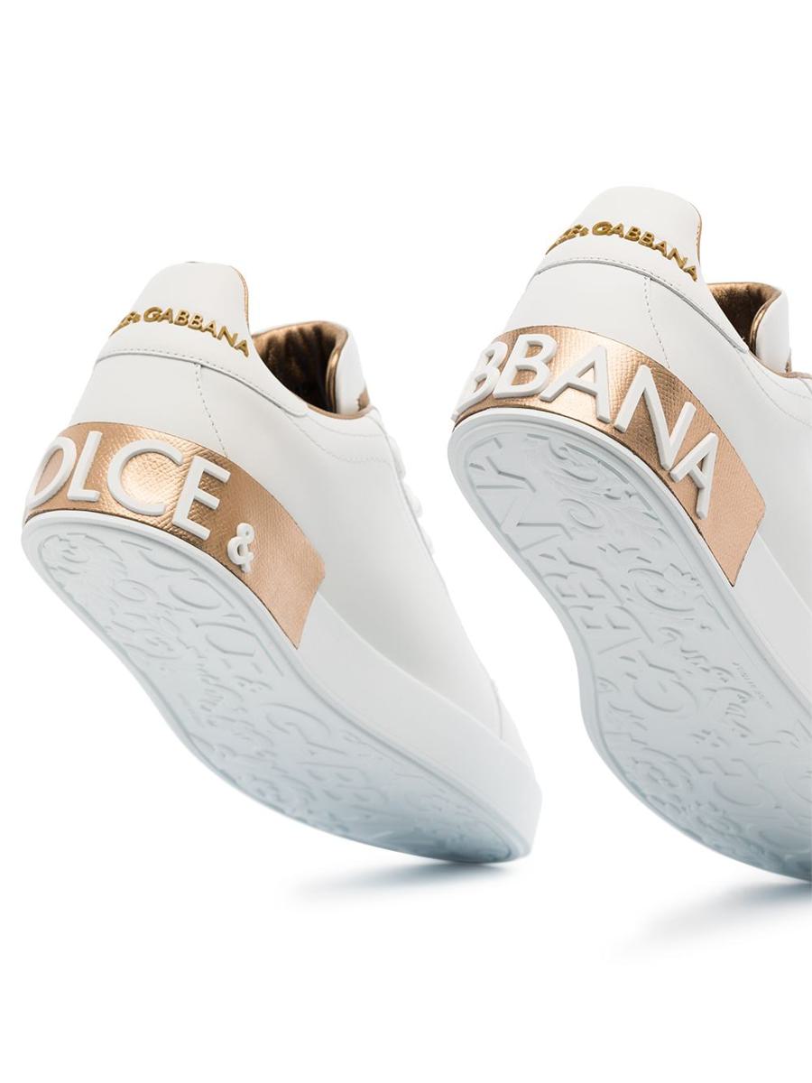 Dolce & Gabbana Portofino Leather Sneakers