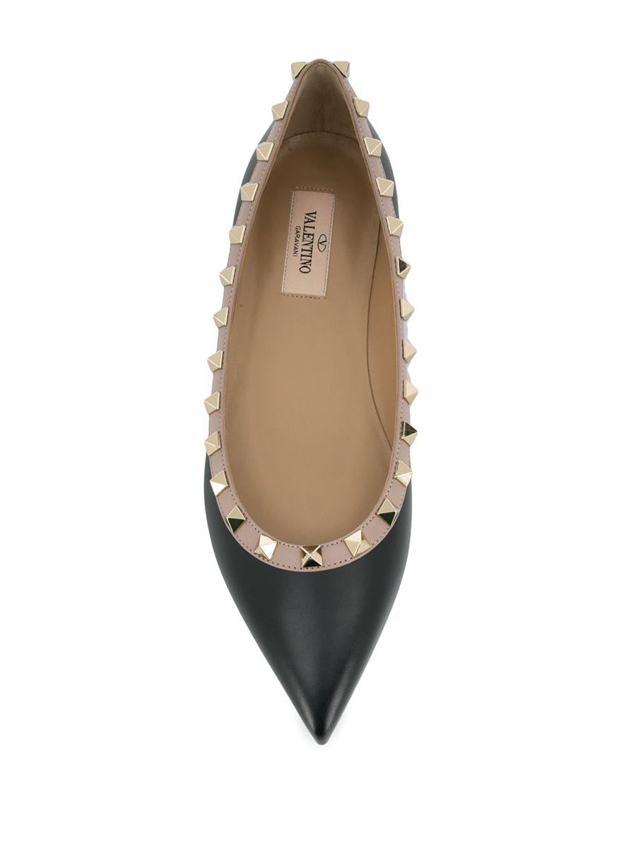 Valentino Garavani Rockstud Leather Ballets