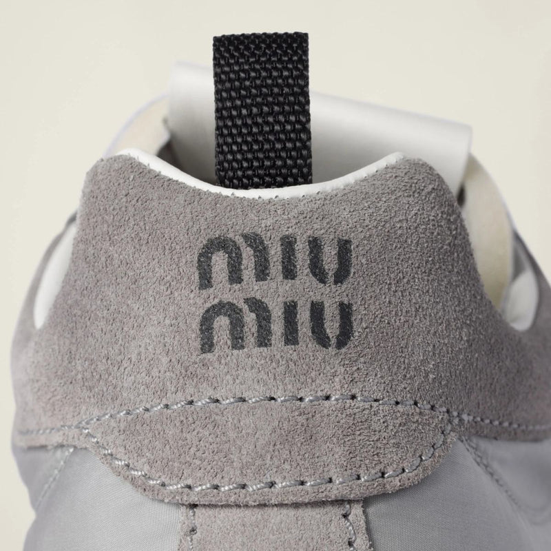 Miu Miu "Tyre" Suede Sneakers
