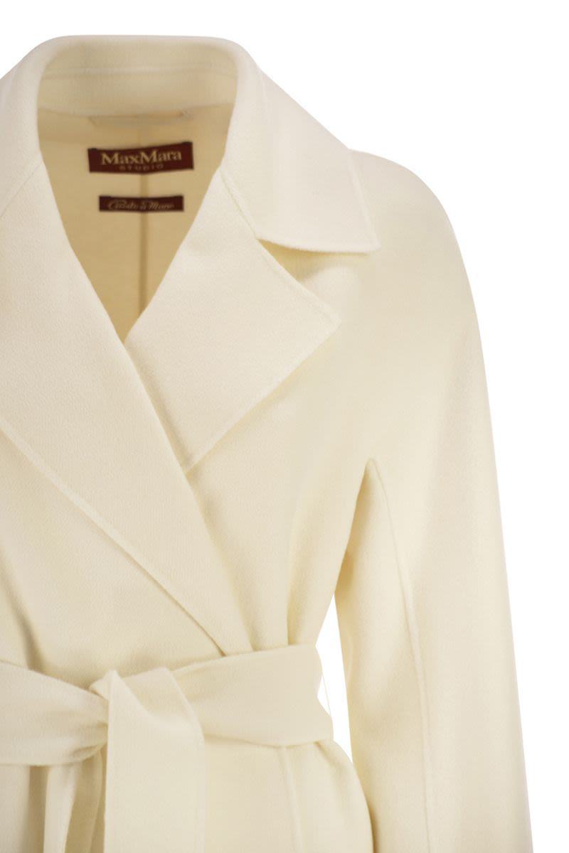 Max Mara Studio Mstcles - Wool, Cashmere And Silk Coat