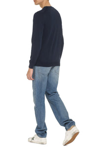 The (Alphabet) The (Knit) - Cotton Crew-Neck Sweater