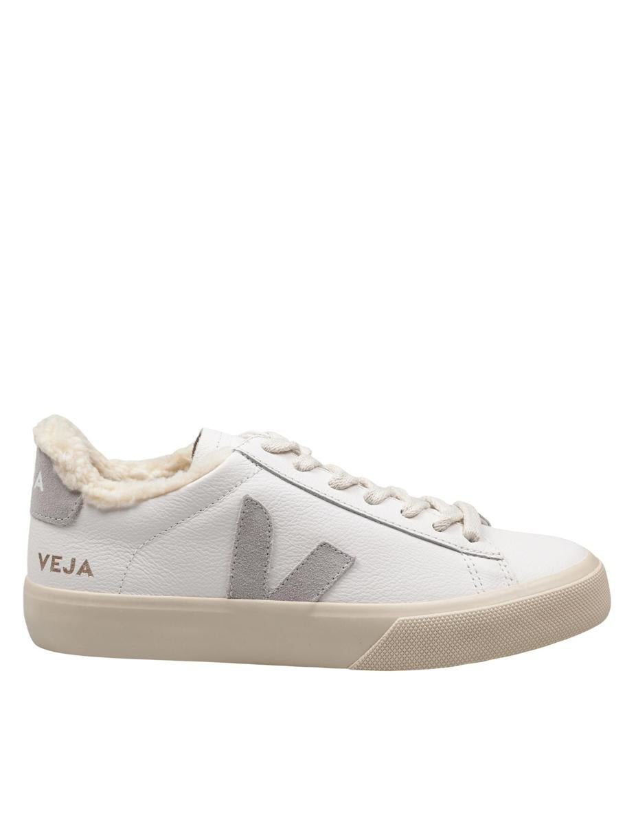Veja Leather Sneakers With Fur