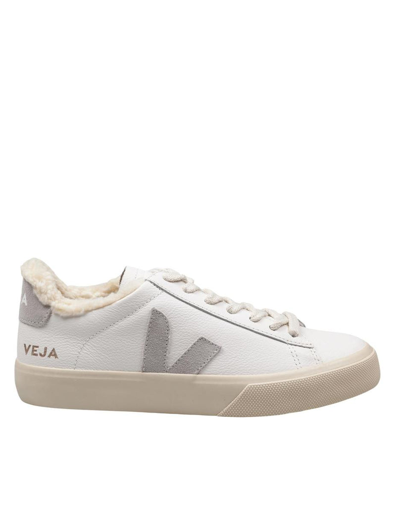 Veja Leather Sneakers With Fur