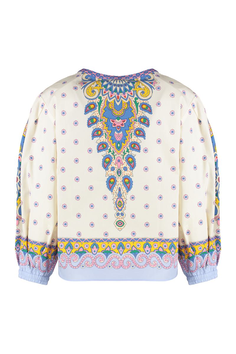 Etro Printed Cotton Blouse