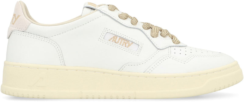 Autry Medalist Leather Low-Top Sneakers
