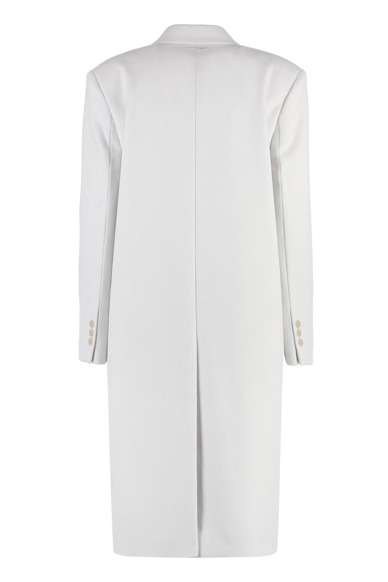 Calvin Klein Double-Breasted Wool Coat