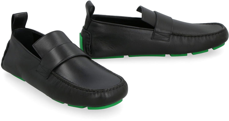 Bottega Veneta Driver Leather Loafers