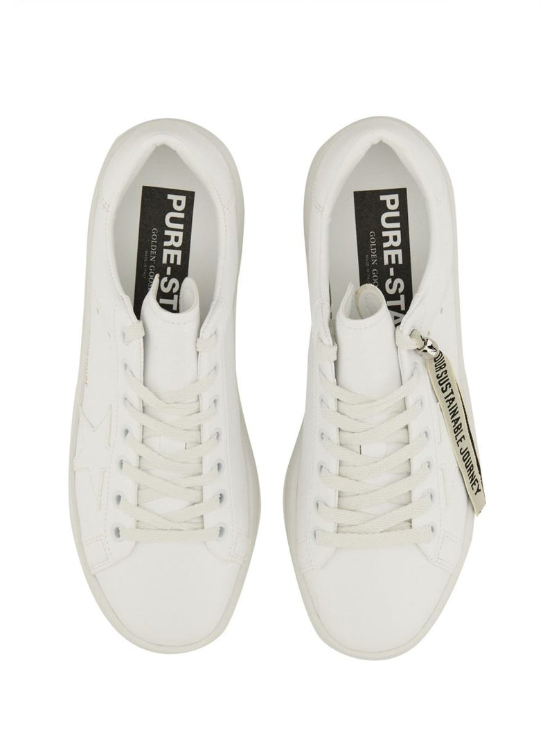 Golden Goose Purestar Sneaker With Logo