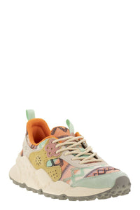 Flower Mountain Kotetsu - Sneakers In Suede And Technical Fabric