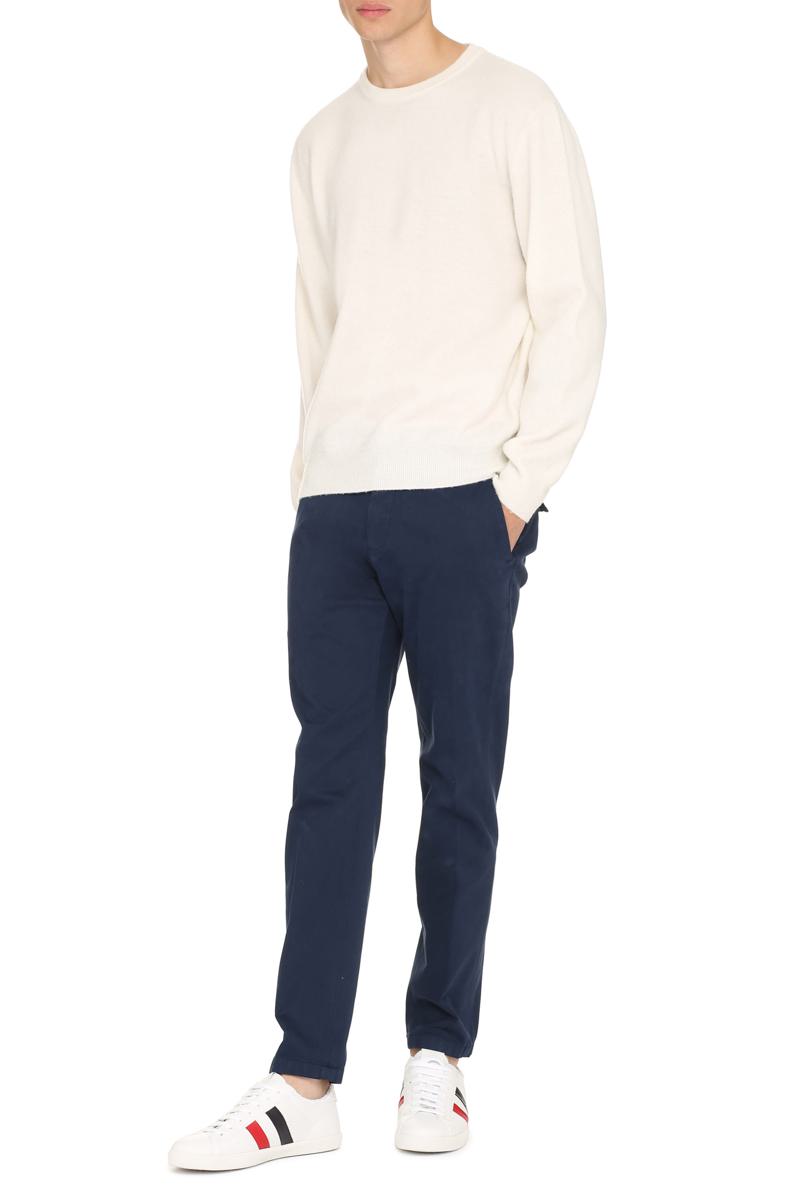 The (Alphabet) The (Knit) - Wool-Cashmere Blend Crew-Neck Pullover