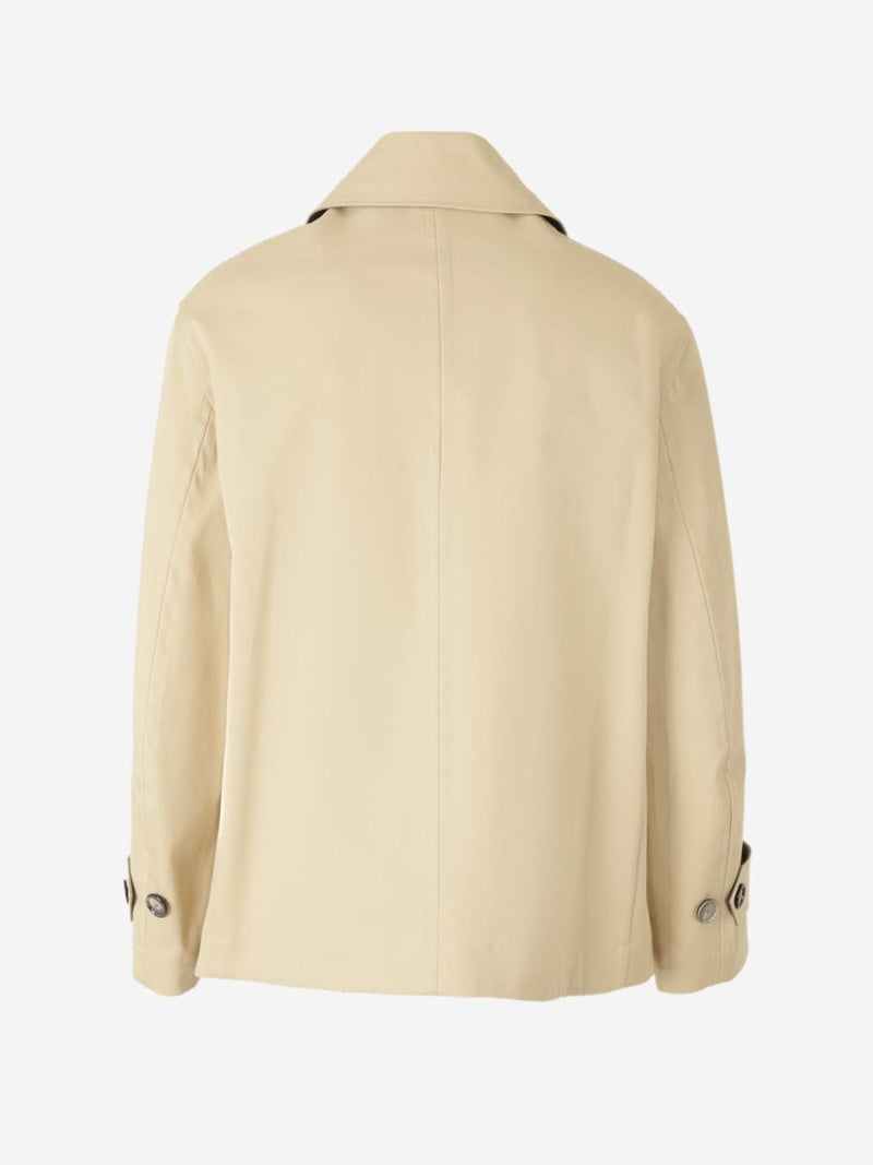 AMI Paris Technical Buttoned Trench Coat